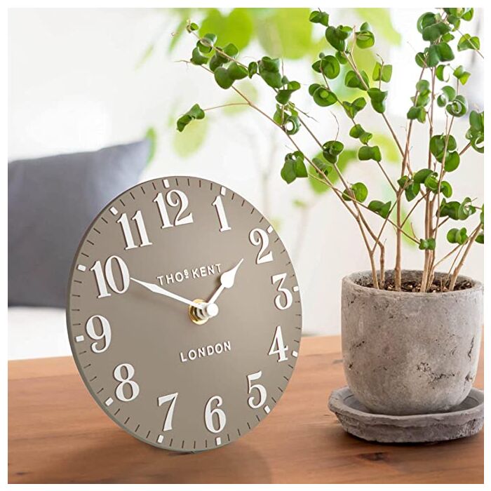 Thomas Kent - Arabic Clay Mantel Clock